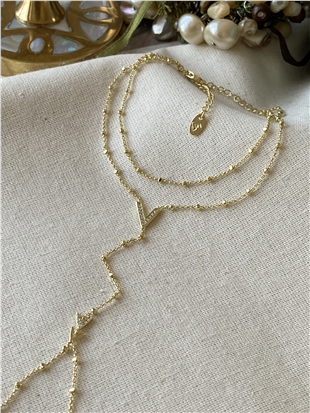 14K Mini Dorikalı V Model Şahmeran