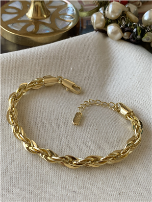 14K Sarmal Bileklik