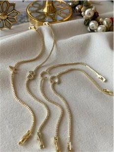 14K Suyolu Model Taşlı Harf Bileklik