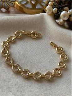 14K Taşlı Rings Bileklik