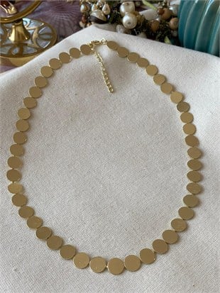 14K Zarif Pul Kolye