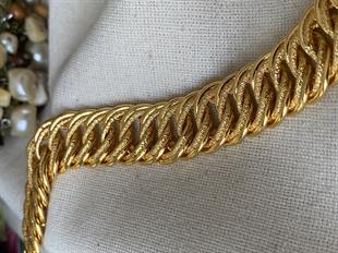 22 Ayar Geniş Örme Bileklik