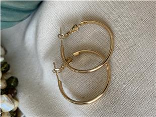 3,8 cm Halka Küpe