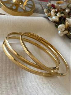 Çelik Kalın Yarı Simli Bilezik