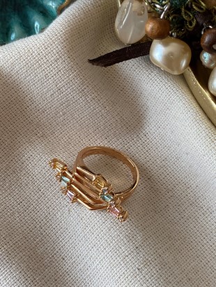 Ayarlanabilir Pastel Tasarım Yüzük