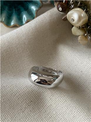 Ayarlanabilir Silver Bombe Yüzük