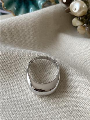 Ayarlanabilir Silver Bombe Yüzük