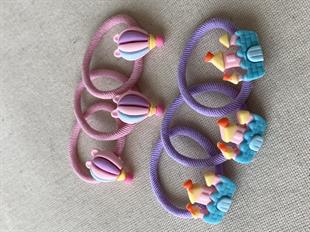 Figürlü Lastik Toka Seti