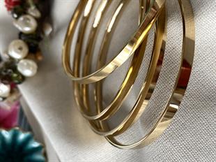 Çelik 5mm 21,5cm Bilezik 