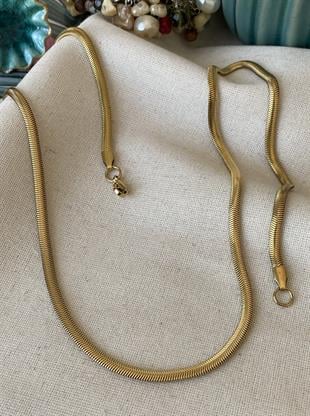 Çelik 60 cm Worm Kolye