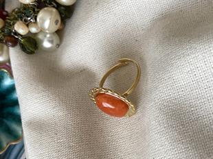 Çelik Ayarlanabilir Vintage Yüzük