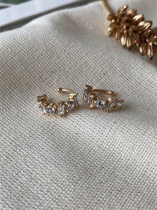 Çelik Baget Kıkırdak Küpe