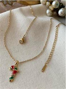 Çelik Baston Şeker Kolye