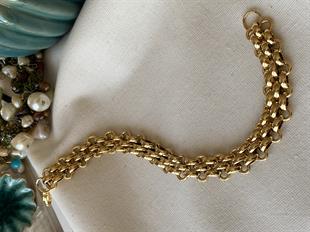 Çelik Bombe Örme Bileklik