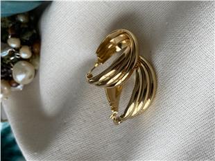 Çelik Bombe Trinity Küpe