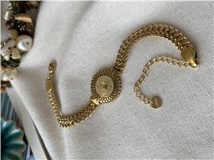 Çelik Çift Örgü Ata Bileklik