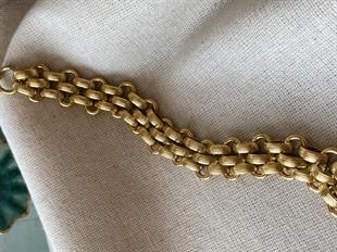 Çelik Çizgili Fyord Bileklik