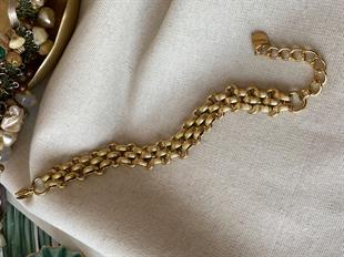 Çelik Çizgili Fyord Bileklik