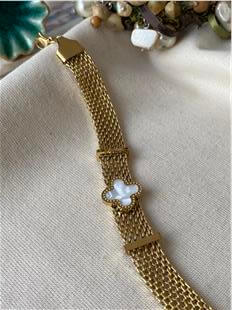 Çelik Cleef Model Hasır Bileklik