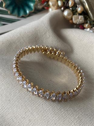 Çelik Damla Suyolu Esnek Bileklik