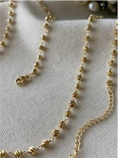 Desenli Dorika Kolye