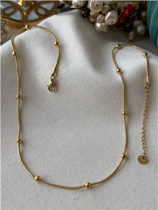 Çelik Dorikalı Kolye