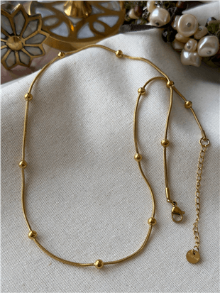 Çelik Dorikalı Kolye