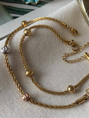 Çelik Dorikalı Tırtıklı Bileklik