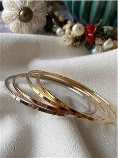 Çelik Dört Renk Ajda Bilezik Seti