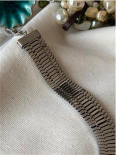 Çelik Geçmeli Metal Tasarım Bileklik