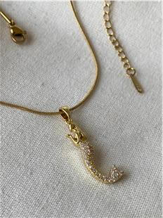 Çelik Gold Denizkızı Kolye