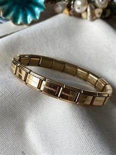 Çelik Gold Nomi Bileklik