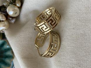 Çelik Greg Desen Küpe