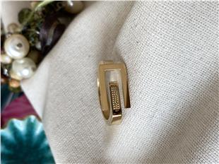 Çelik Harf Tasarım Yüzük