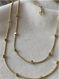 Çelik İkili Küp Detaylı Kolye