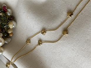 Çelik İkili Yıldız Bileklik