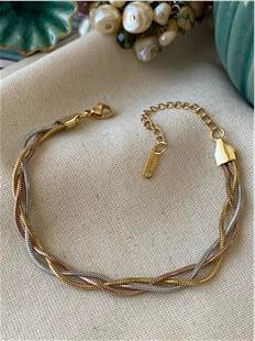 Çelik İnce Mix Sarmaşık Bileklik 