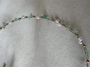 Çelik İnci Choker Kolye
