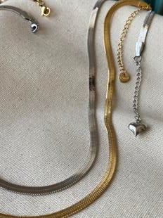 Çelik İtalyan Kolye