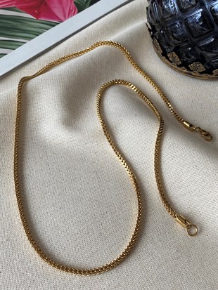 Çelik Kalın Kare Zincir 65 cm