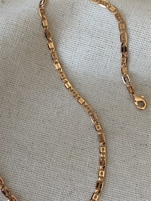 Çelik Pyra Zincir Kolye