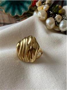 Çelik Retro Yüzük