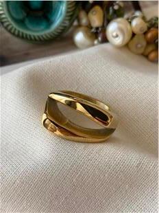 Çelik Retro Yüzük