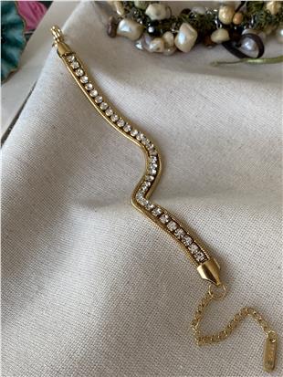 Çelik Silindir Zincirli Suyolu Bileklik