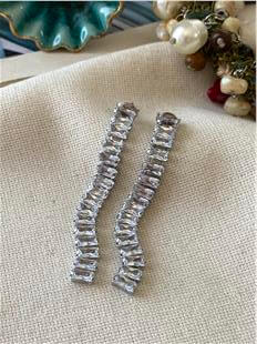 Çelik Silver Baget Suyolu Küpe