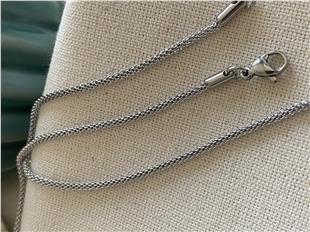 Çelik Silver Hasır Kordon Zincir