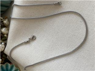 Çelik Silver Hasır Kordon Zincir