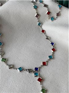 Çelik Silver Mino Kolye