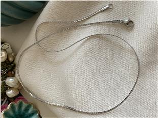 Çelik Silver Yassı Örme Zincir