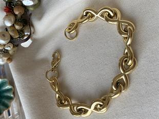 Çelik Sonsuzluk Tasarım Bileklik